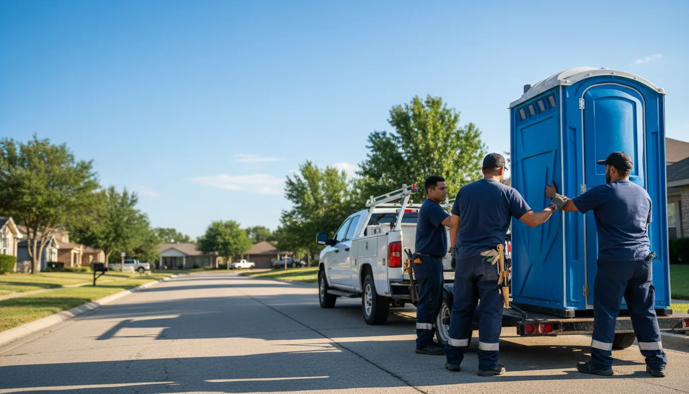 Portable Toilet Rental in Avery, TX near me
